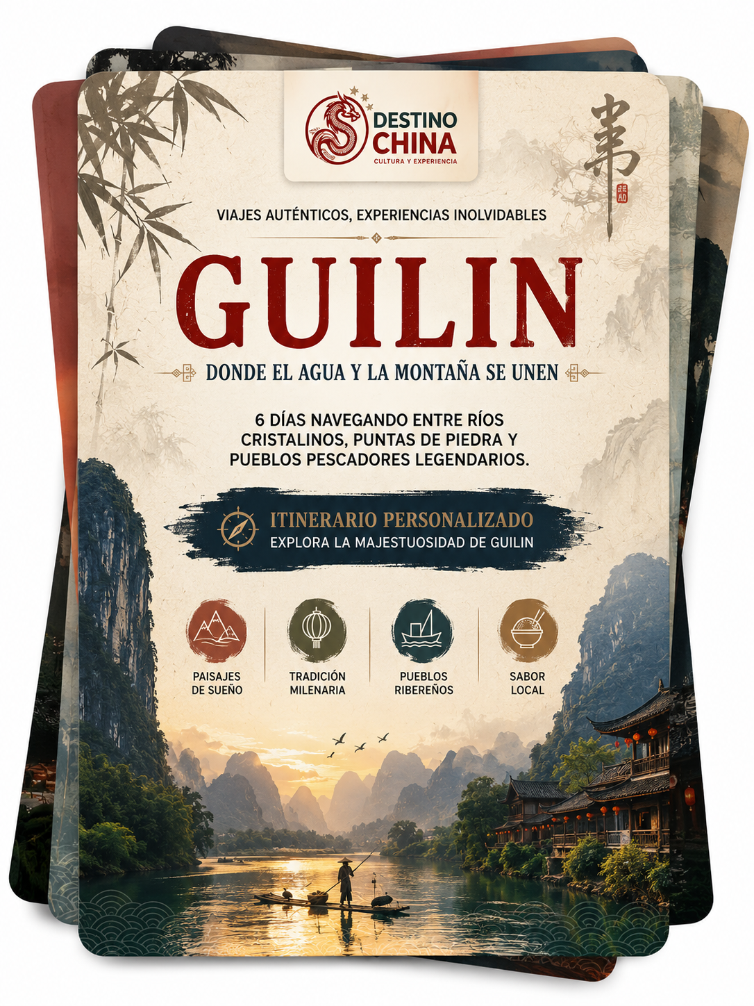 Itinerario personalizado de 6 dias a Guilin, China
